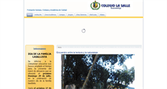 Desktop Screenshot of lasallebga.edu.co