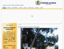 Tablet Screenshot of lasallebga.edu.co